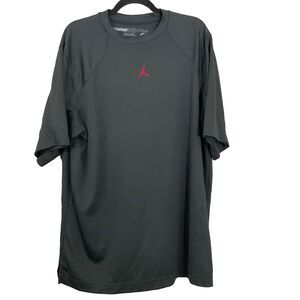 Jordan Jumpman Air Embroidered Men's Black T-Shirt Size XL